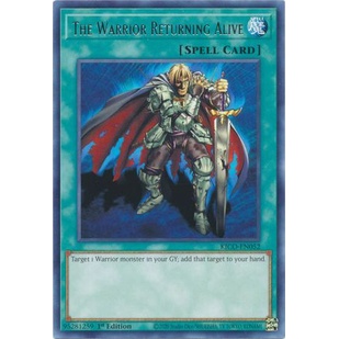 Thẻ bài Yugioh The Warrior Returning Alive - KICO-EN052 - Rare 1st Edition