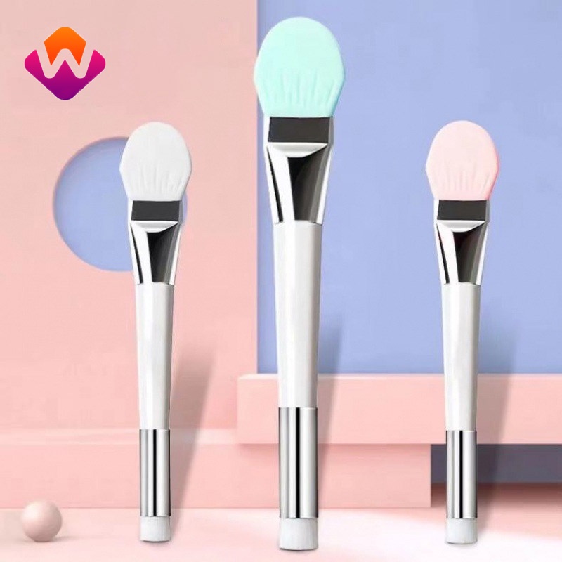 [Hàng mới về] Cọ đắp mặt nạ bằng silicon và lông mềm hai đầu tiện dụng