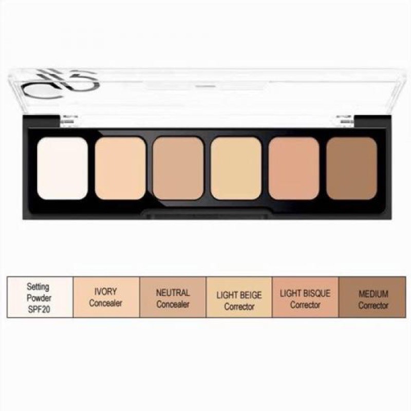 GOLDEN ROSE Che Khuyết Điểm 6 Ô Da | BigBuy360 - bigbuy360.vn