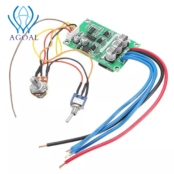 Bảng mạch điều khiển động cơ không chổi than DC 12V-36V 500W công suất cao