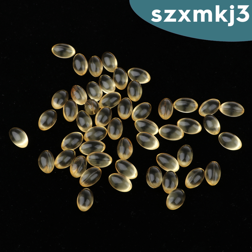 (Hàng Mới Về) Set 50 Viên Nang Mềm Vitamin E Chăm Sóc Da / Tóc / Mặt / Môi Đa Năng | BigBuy360 - bigbuy360.vn