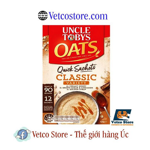 Yến mạch Uncle Tobys