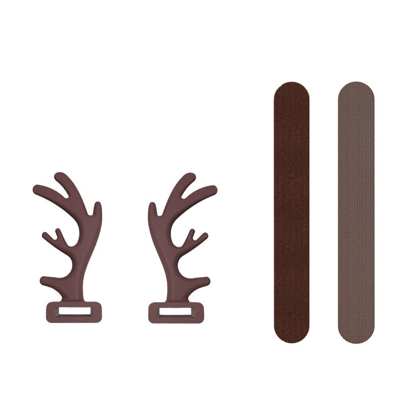 Tai Nghe Có Thể Tháo Rời Hình Tai Tuần Lộc 3D Sống Động