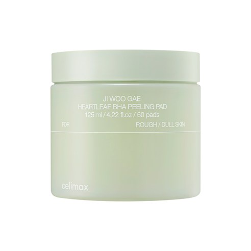 Hộp 60 miếng tẩy bào chết Celimax Heartleaf BHA Peeling Pad