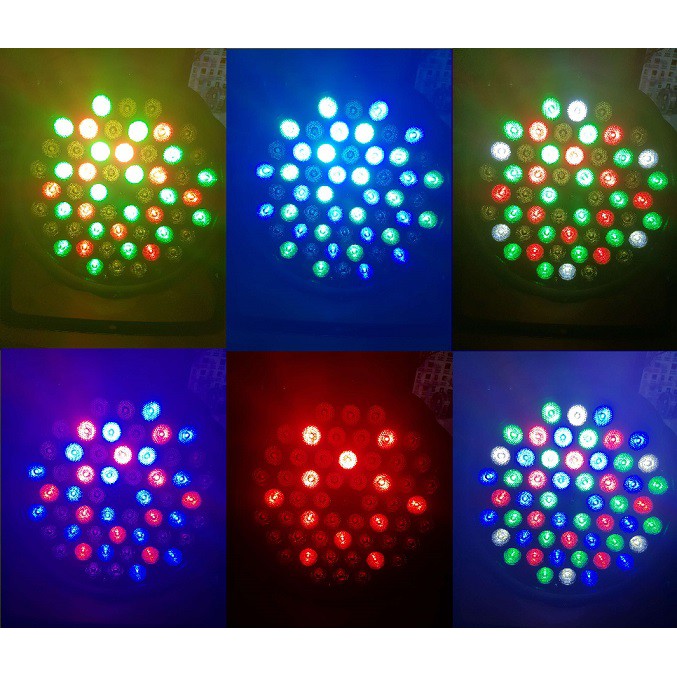 Đèn Led 54 Bóng Rgb Mini Cho Sân Khấu 54w