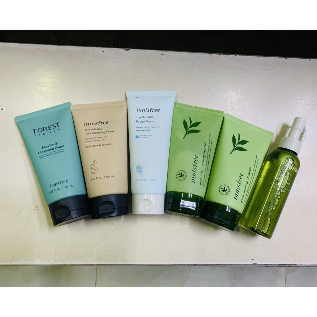 (ĐỦ MÙI )SỮA RỬA MẶT INNISFREE ( FULL DÒNG )