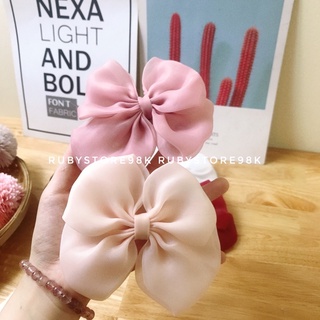 kẹp tóc nơ Mây tiểu thư kiêu sa ( size to )