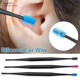 Dụng cụ lấy ráy tai bằng silicon hai đầu độc đáo