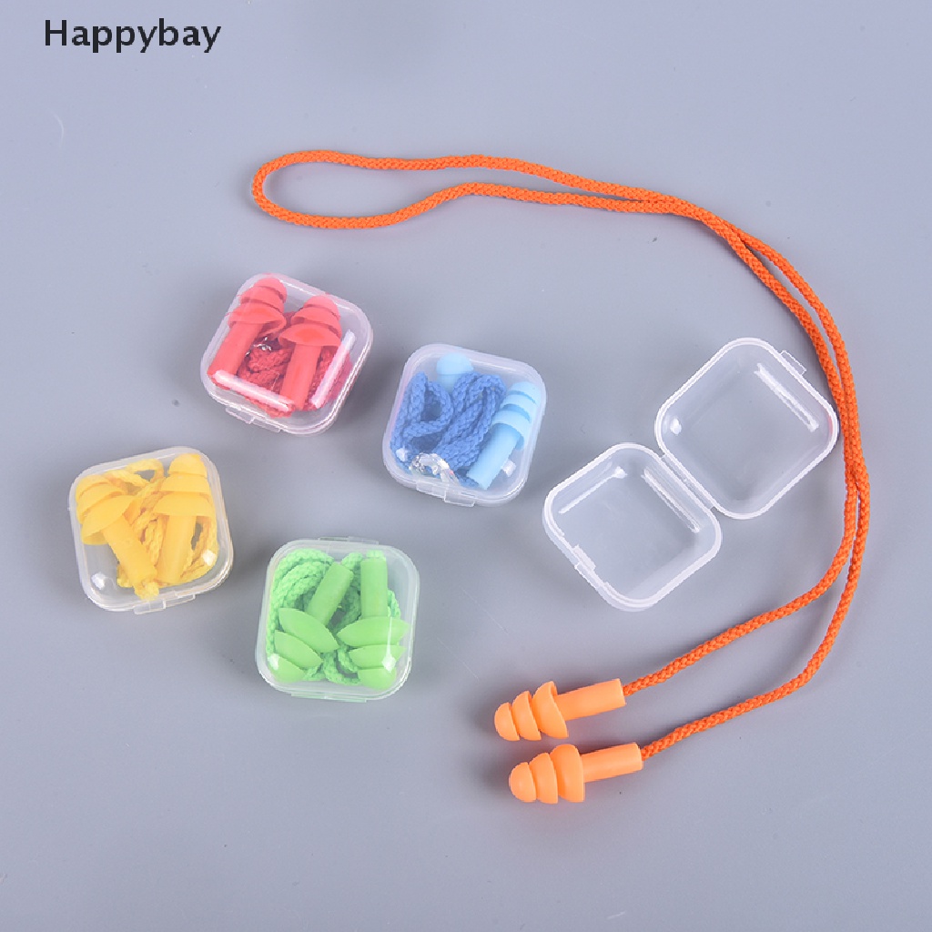 Nút Bịt Tai Chống Ồn Bằng Silicone Kèm Dây Đeo Tiện Dụng Khi Chơi Game