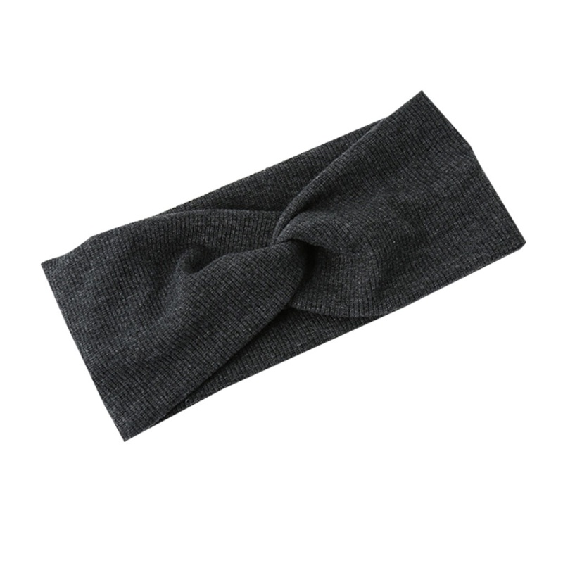 Băng Đô Vải Dệt Kim Co Giãn Thắt Nút Phong Cách Thể Thao Cho Nữ