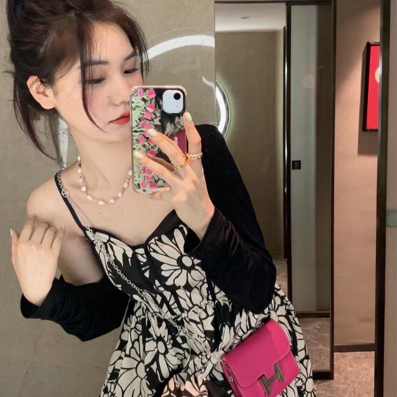 Đầm Hai Dây Thiết Kế Mỏng Xinh Xắn Thời Trang Mùa Hè Dành Cho Nữ