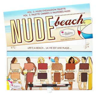 Bảng phấn mắt The Balm Nude Beach