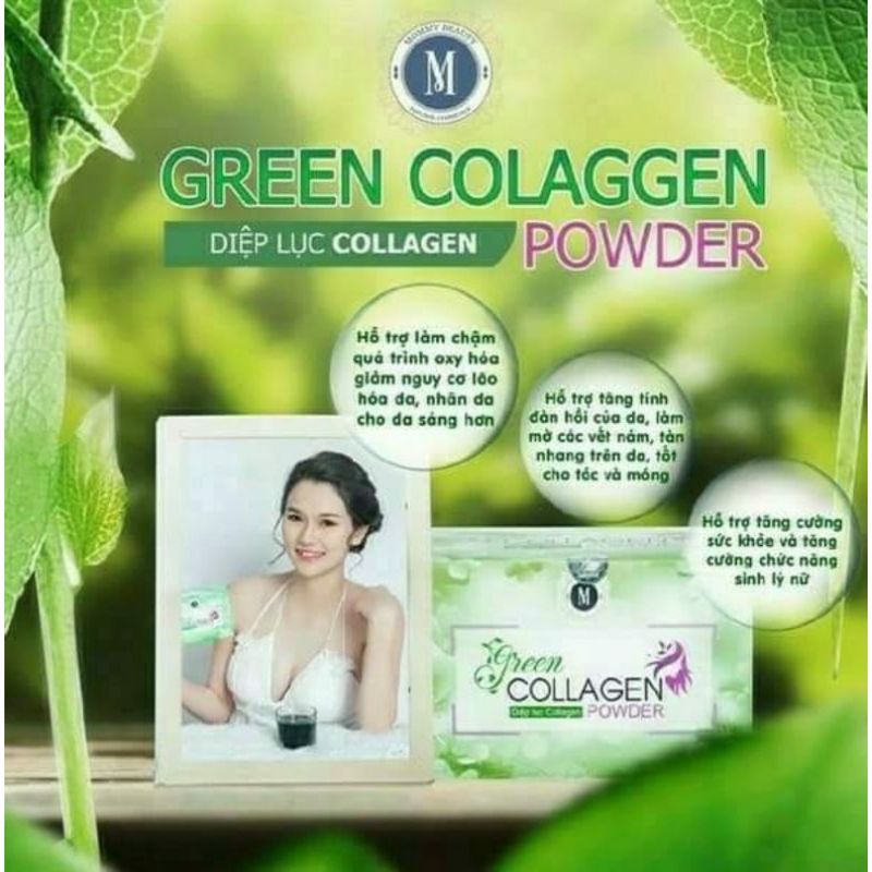 [100% Chính Hãng] Diệp Lục Collagen Chính Hãng - Green Collagen Chính Hãng