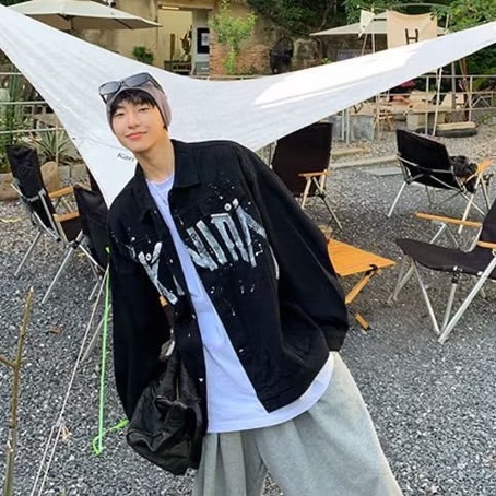 Áo khoác chất đũi cao cấp unisex áo khoác nam from rộng áo varsity jacket phong cách Hàn Quốc áo dài tay áo khoác nữ form rộng trẻ tuổi thời trang áo khoác cardigan