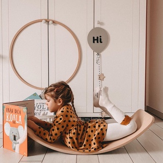 Ván bập bênh Montessori Mipu Joy Rocker Board
