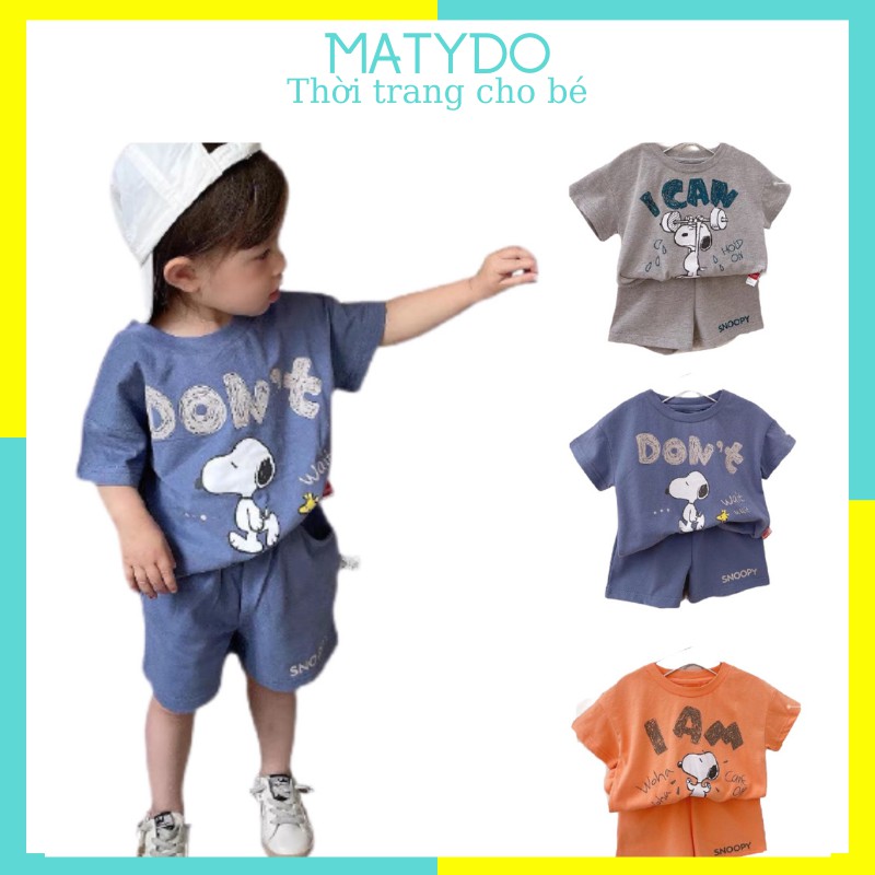 Bộ quần áo trẻ em cotton MATYDO set trang phục cho bé phong cách thời trang trẻ em đẹp BT06