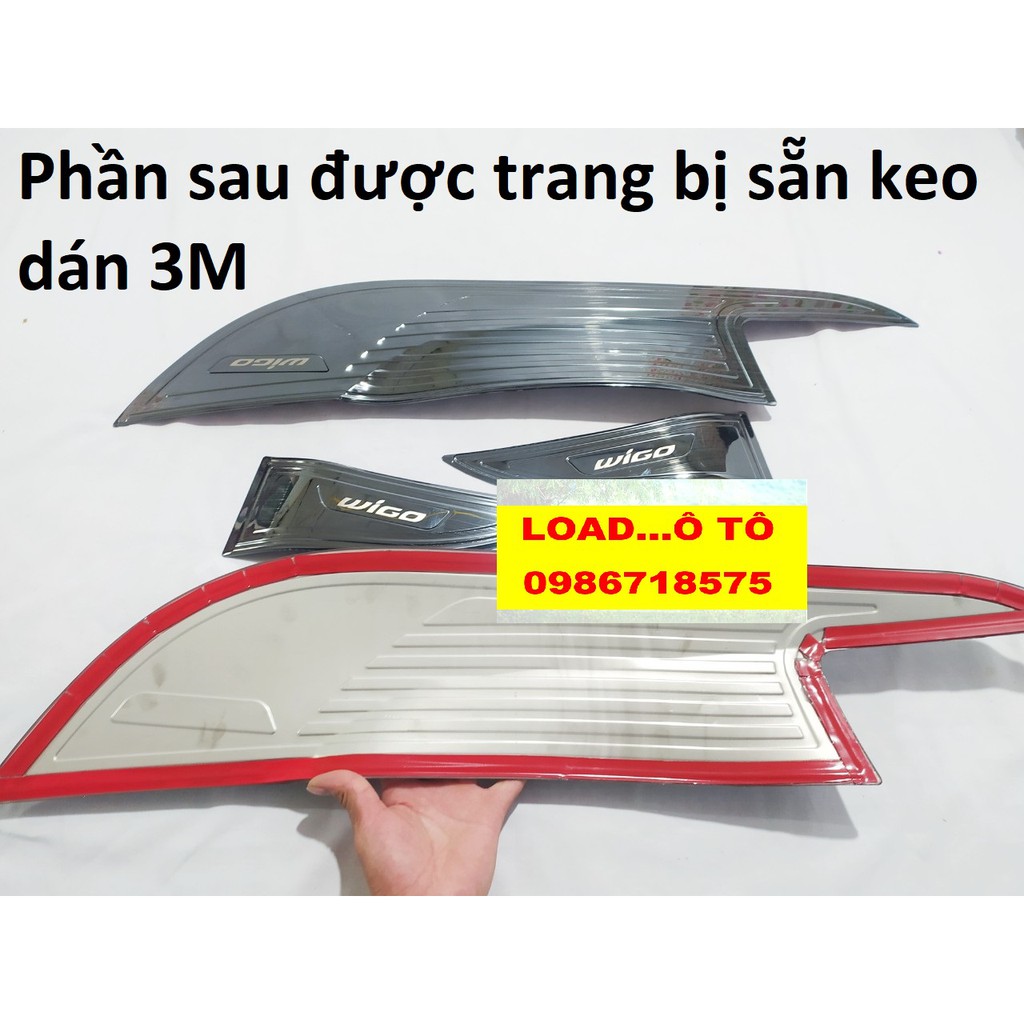 Bộ Ốp Tapli Cánh Cửa và Màng Loa Toyota Wigo Mẫu Titan Xước cao Cấp