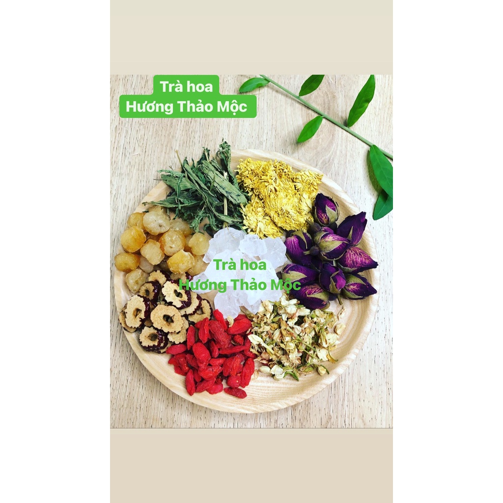 Trà Dưỡng Nhan 7 Vị - GIẢM CÂN, ĐẸP DA, NGỦ NGON