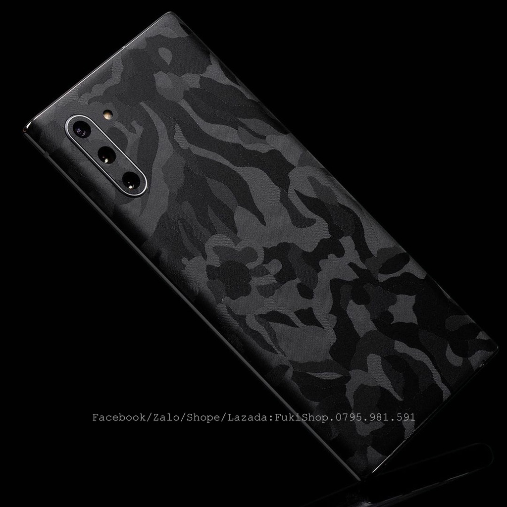 Tấm Dán Skin FULL Viền  Dành Cho Samsung Note 10 Plus - FukiShop
