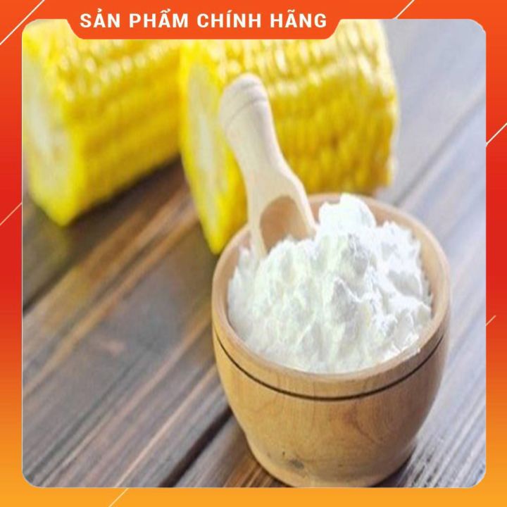 Tinh bột bắp nguyên chất  túi zíp 100gr, tạo độ sánh cho món chè, món súp