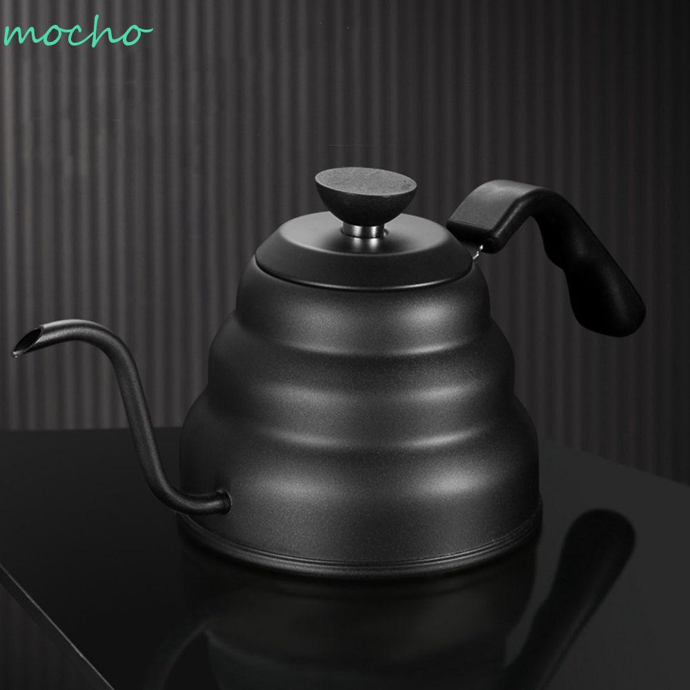 Ấm pha trà/cà phê cổ ngỗng dài bằng thép không gỉ 1L/1.2L tiện dụng