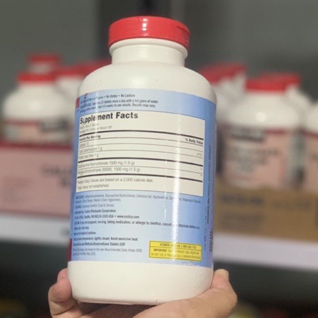 Viên Uống Glucosamin Kirkland 375 Viên- Glucosamine Kirkland Mẫu Mới từ Mỹ