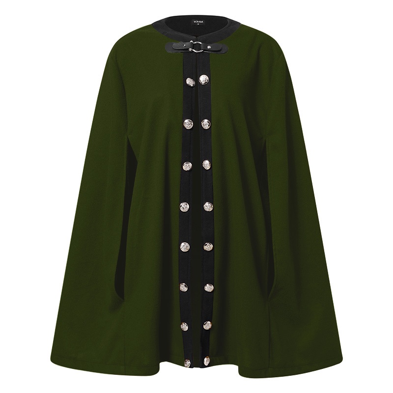 Áo choàng VONDA không tay màu trơn cổ điển phong cách thường ngày thời trang xuân thu dành cho bạn nữ  | BigBuy360 - bigbuy360.vn
