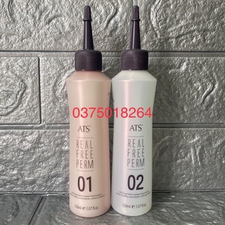 Thuốc uốn nguội ( uốn lạnh ) ATS REAL FREE PERM 150mlx2(2023)
