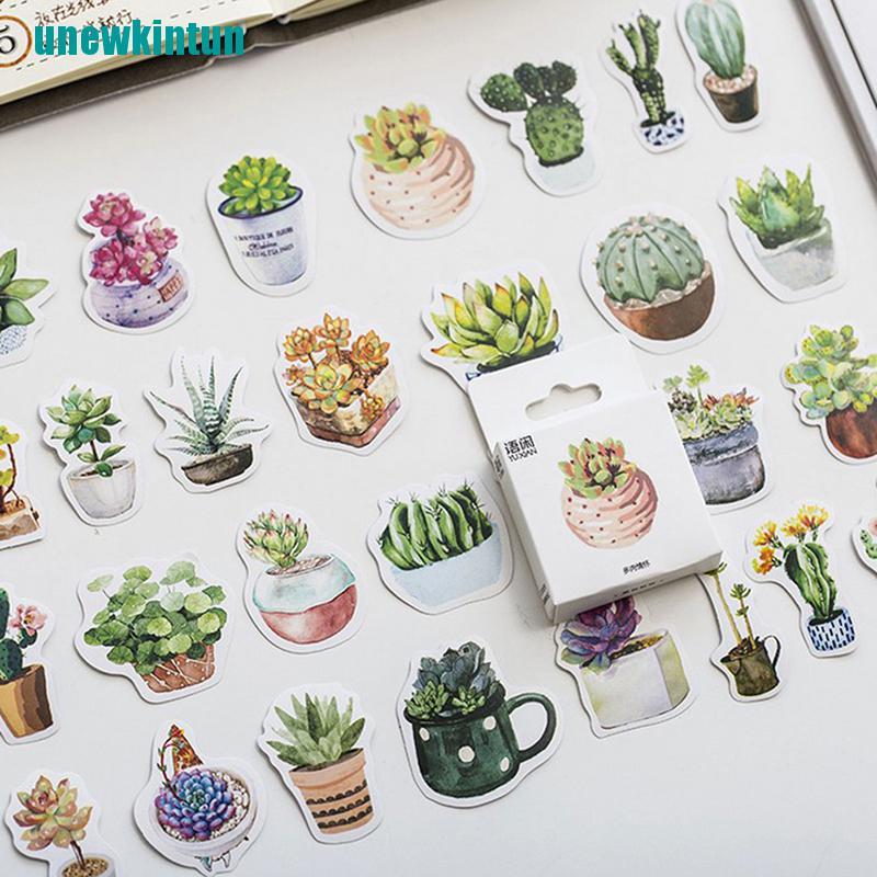 Set 50 Miếng Dán Trang Trí Dễ Thương