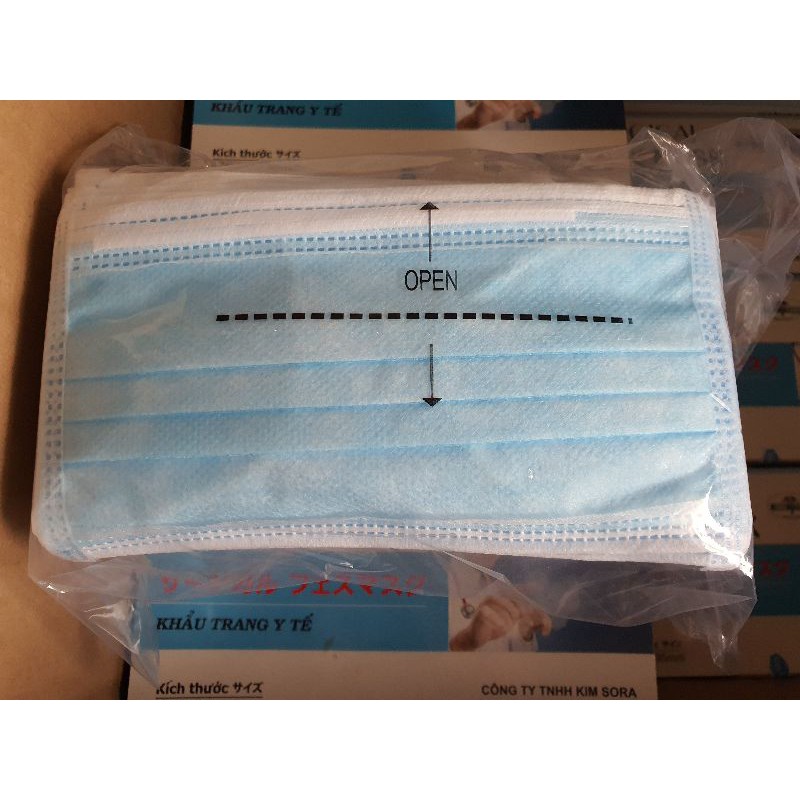 Khẩu trang y tế 3 lớp Kim Sora [Hàng xuất Nhật] | BigBuy360 - bigbuy360.vn