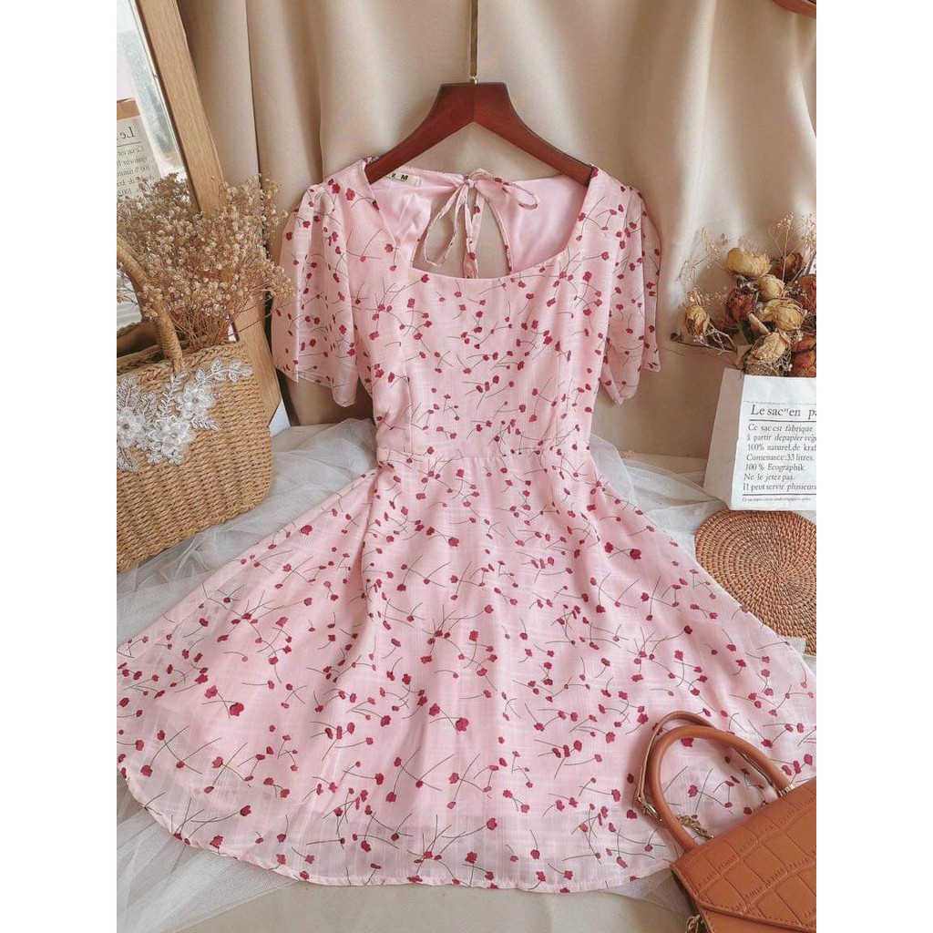 Đầm voan nữ, đầm đẹp chất mát, hàng chuẩn bán shop, phom dưới 52kg, kiểu dáng dễ mặc mùa hè | BigBuy360 - bigbuy360.vn