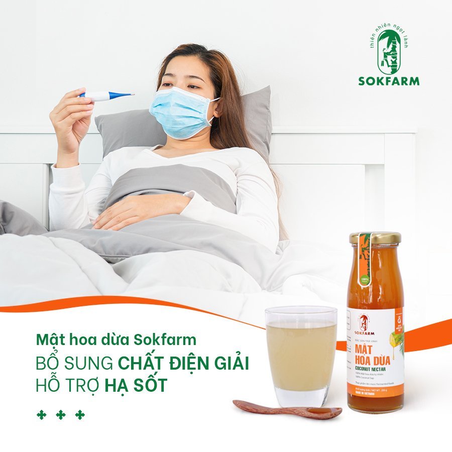 Mật Hoa Dừa SOKFARM 250G ĐẶC SẢN TRÀ VINH- Thuần Chay, Đường Huyết Thấp, Tăng Đề Kháng