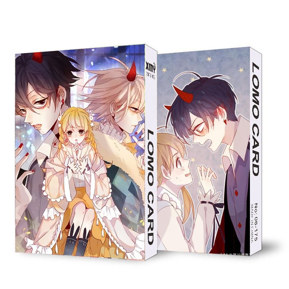 ( không kèm hộp ) Ảnh lomo IN HÌNH Hoa Dữ Ẩn Nặc Chi Ô manhua chibi xinh xắn 30 tấm