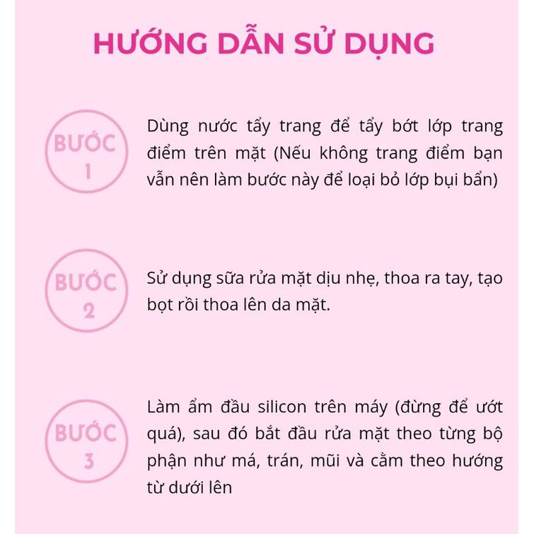 (Bill mua tại Đức) Máy rửa mặt Luna mini 2