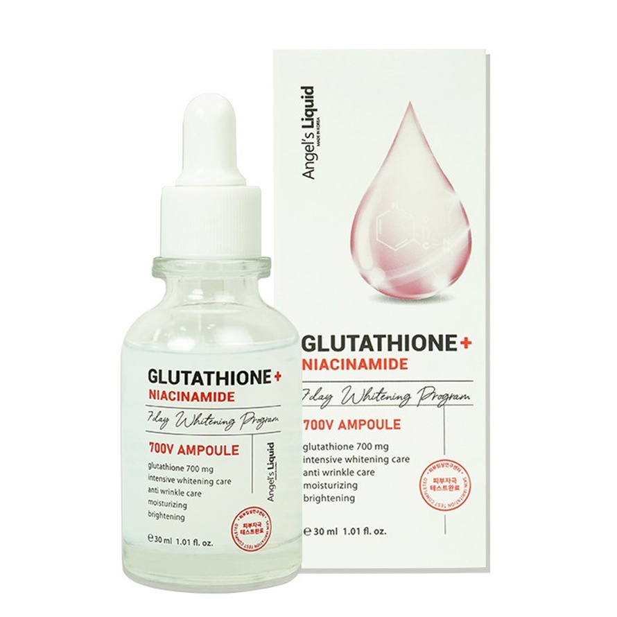 Serum dưỡng trắng chuyên sâu 7Day Glutathione 700 Angle's Liquid