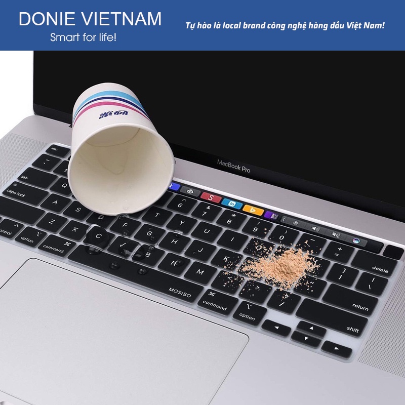 Miếng Lót Phủ Bàn Phím Silicon Cho Macbook - Nhiều Màu (US)