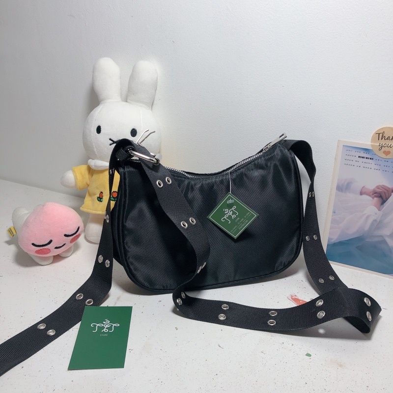 Túi đeo chéo cá tính nhiều nấc điều chỉnh (có sẵn, hình thật)