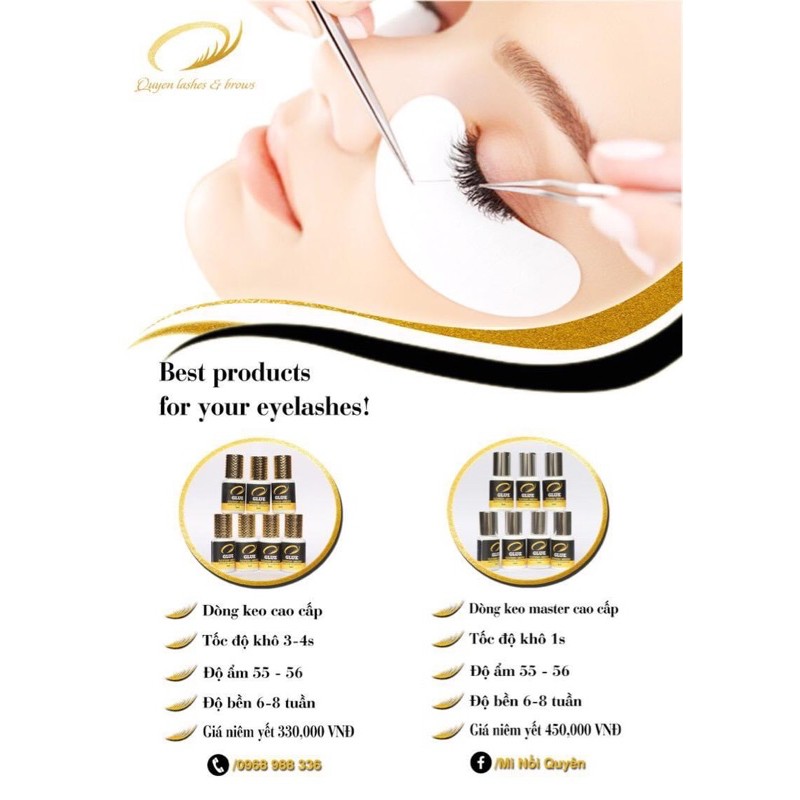 keo nối mi Glue