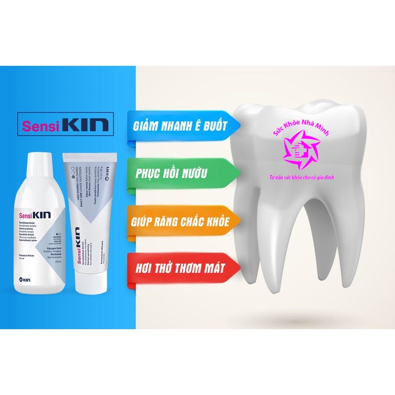 SKNM | Kem Đánh Răng Ê Buốt - Sensi KIN ® 90g - Cho RĂNG Ê BUỐT MÃN TÍNH