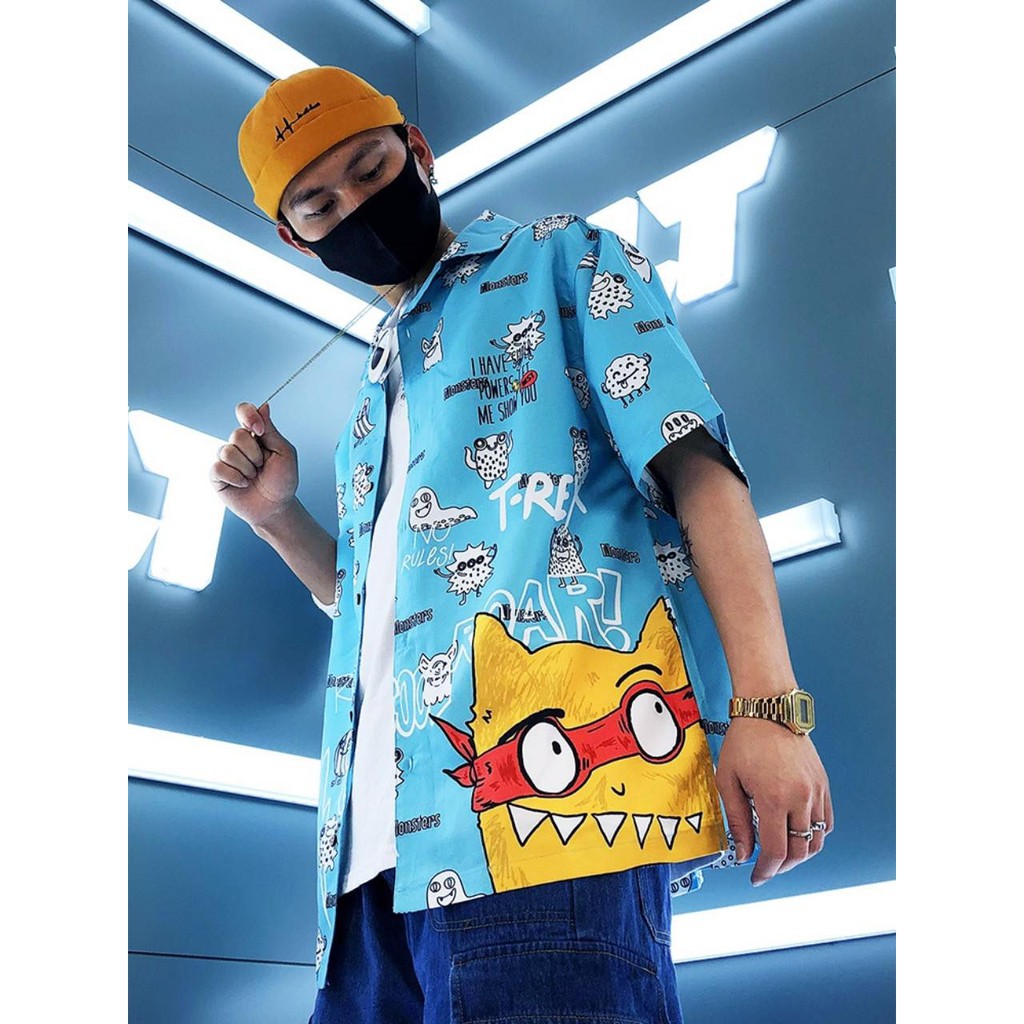 [Mã FAMAYMA2 giảm 10K đơn 50K] Áo sơ mi nam nữ in hình HẢI TẶC cực hot | BigBuy360 - bigbuy360.vn