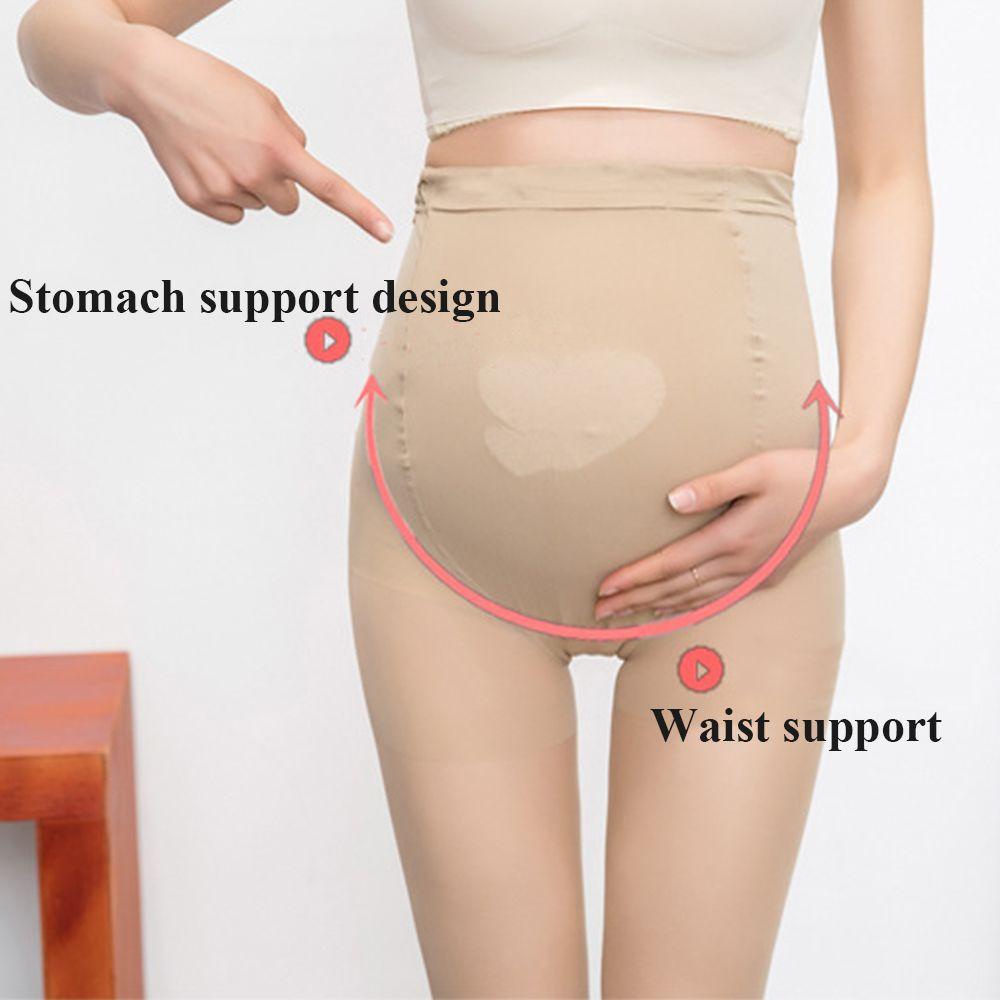 Quần Tất Bằng Lụa Siêu Mỏng Độ Co Giãn Cao Dành Cho Mẹ Bầu