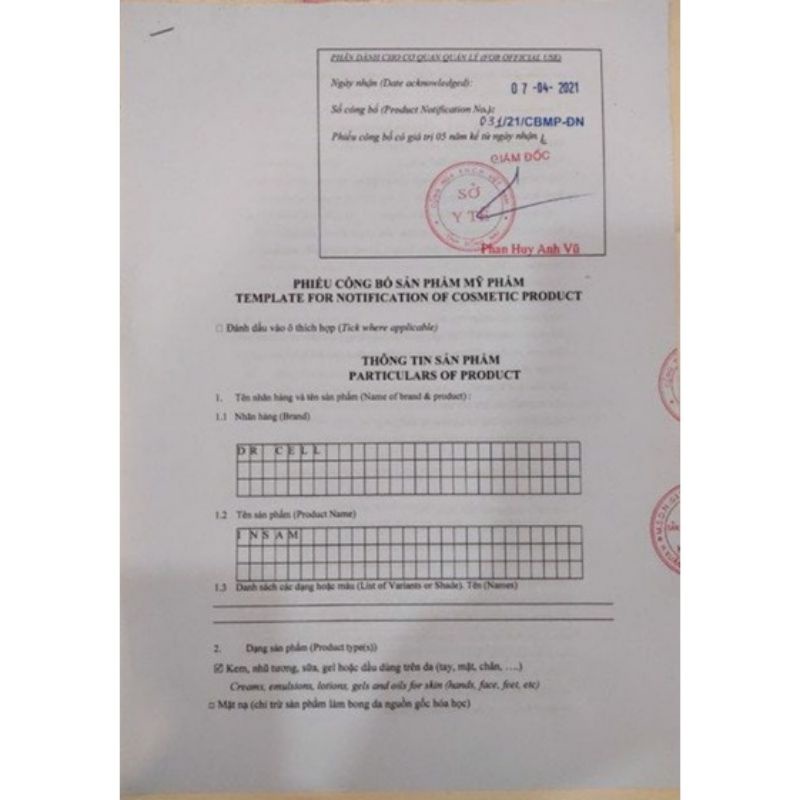 Kem ngày gslll  drcell