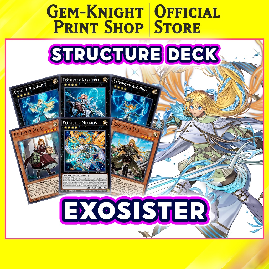 [Bài In] Bộ bài Yugioh - Exosister - Structure Deck