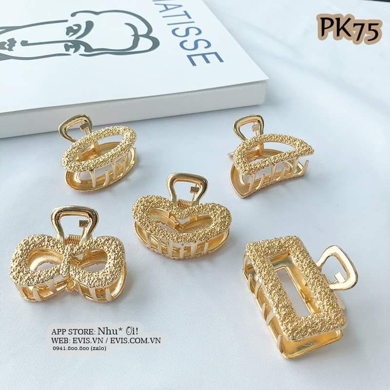 SÉT KẸP TÓC VÀNG 5 MÓN XINH XẮN