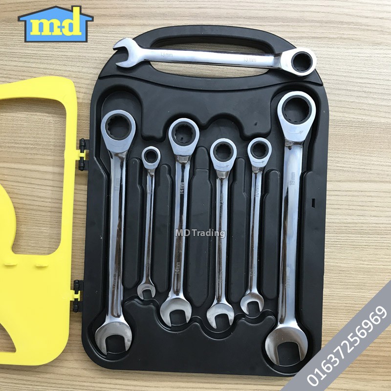 Bộ cờ lê 7 chi tiết tự động RATCHET WRENCH