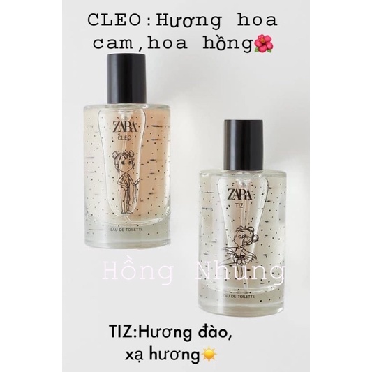 (SẴN SHIP)SET NƯỚC HOA ZARA KID