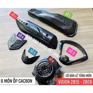 6 món ốp cacbon cho vision đời 2015 - 2020