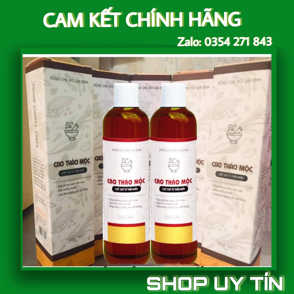 Cao xông thảo mộc ngừa co-vid, giải cảm, thải độc, tăng sức đề kháng