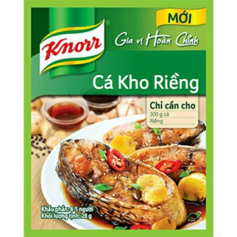 gia vị cá kho riềng