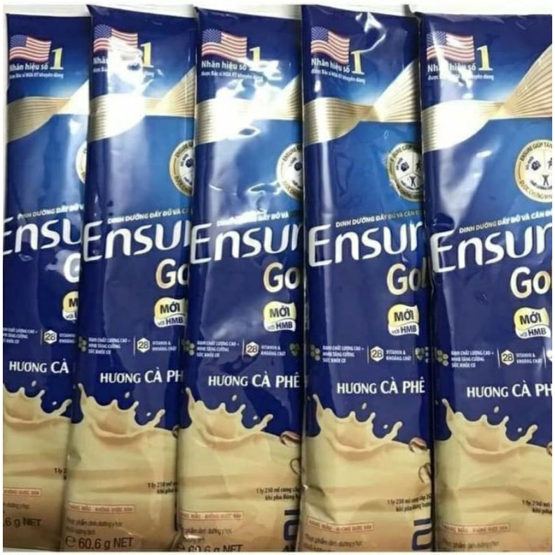 Sữa gói ensure hương cafe(date 11/2022) | BigBuy360 - bigbuy360.vn